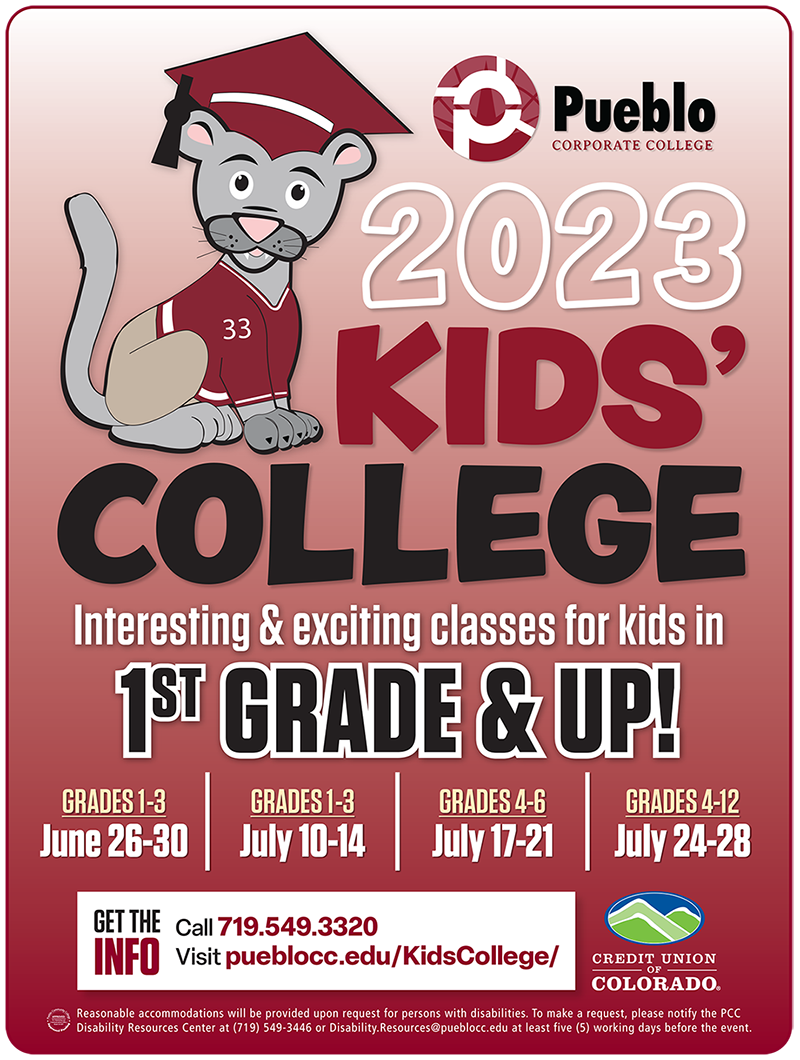 Kids College 2023 Flyer