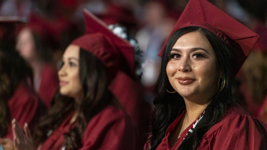 Female PCC Graduate during 2022 Commencement Ceremony
