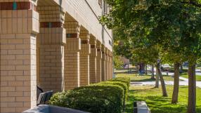 columns of AB Building
