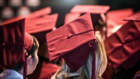 PCC graduates in cap and gown