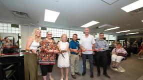 Image of the Cosmetology Clinic's Ribbon Cutting
