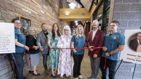 Ribbon Cutting in celebration of Walter F. and Gloria R. Schepp Nursing Simulation Center on the PCC Fremont Campus