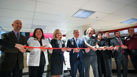 Ribbon Cutting for Teaching and Learning Center