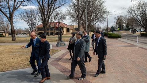 South Korean leaders visit Pueblo Campus
