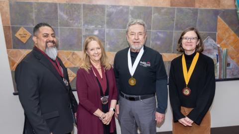 Pictured L:R - Ray Marquez, Jill Young, Max Mabrey, Ann Oreskovich 