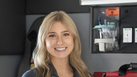 Southwest EMS student, Kayla Edwards