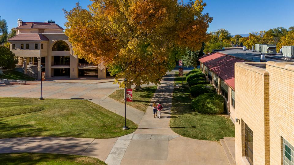 Aerial photo of the PCC Pueblo Campus