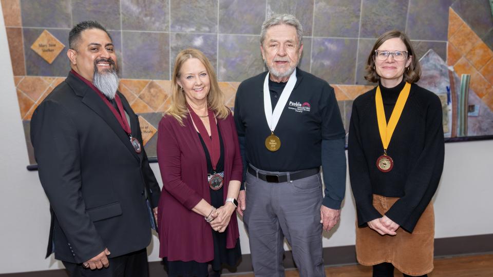 Pictured L:R - Ray Marquez, Jill Young, Max Mabrey, Ann Oreskovich 