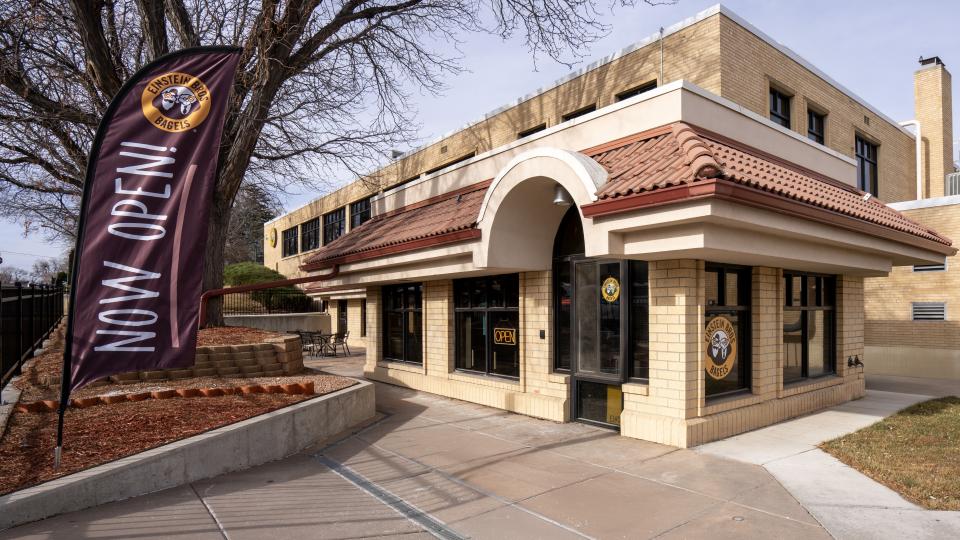 Einstein Bros building located on the Pueblo Campus