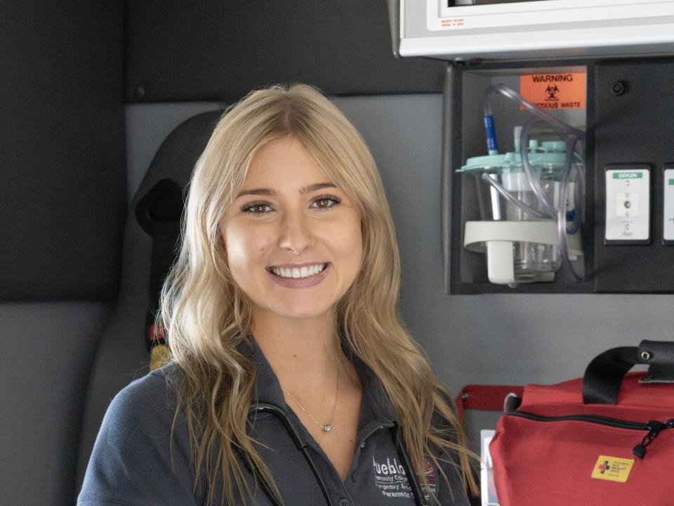 Southwest EMS student, Kayla Edwards