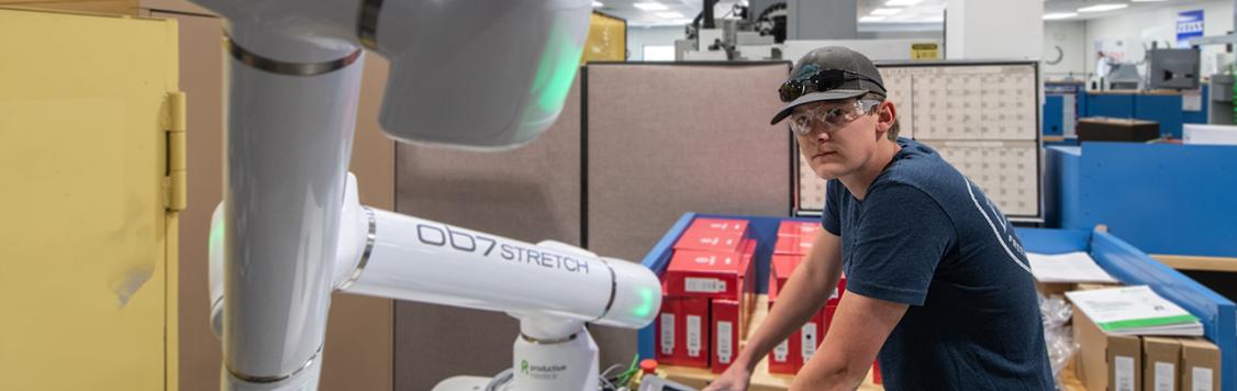 Automated Precision Manufacturing student