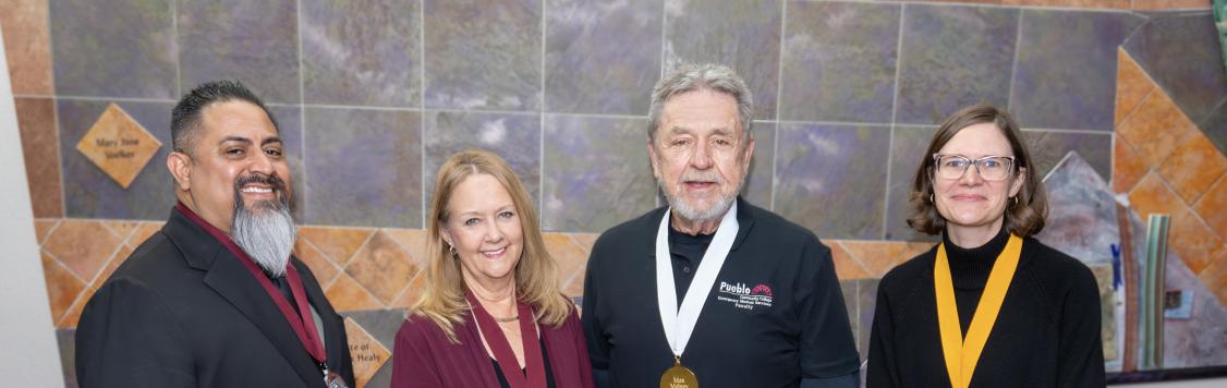 Pictured L:R - Ray Marquez, Jill Young, Max Mabrey, Ann Oreskovich 