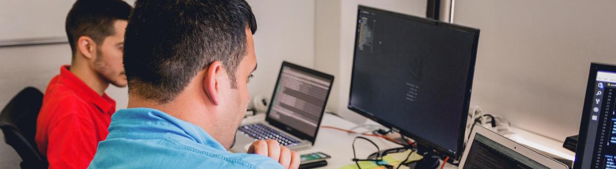 Students in computer lab