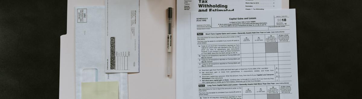 Paperwork for filing taxes