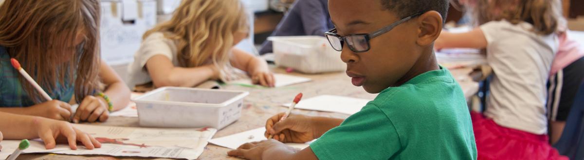 Children in class