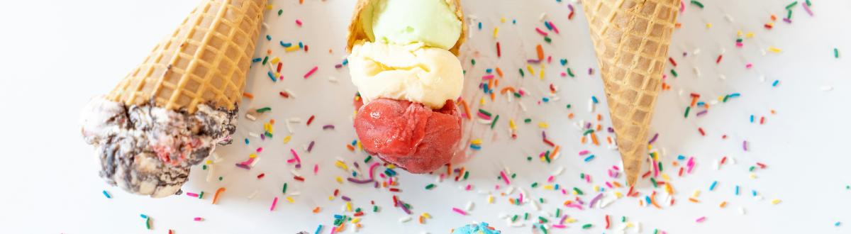 ice cream cones