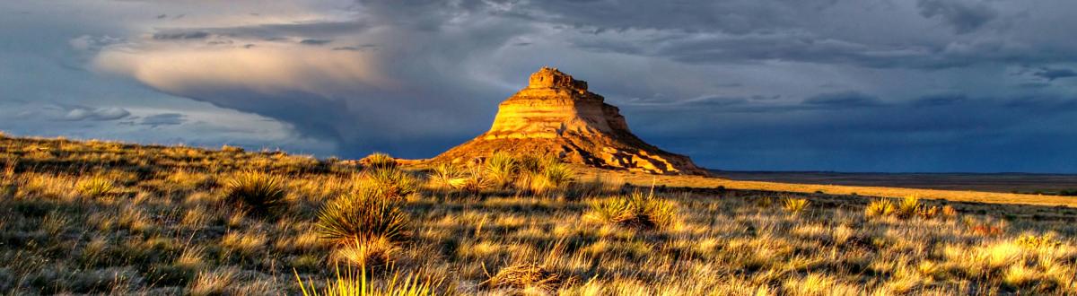 Desert landscape in northwest Colorado