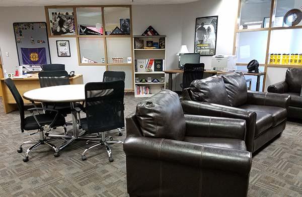 Veterans' Lounge located on the Pueblo Campus