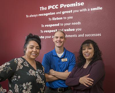 CSC director Richie Ince and specialists Robin Romero and Cheryl Ayala