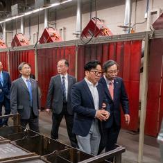 South Korean leaders visit Pueblo Campus