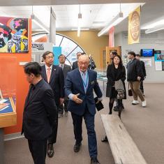 South Korean leaders visit Pueblo Campus