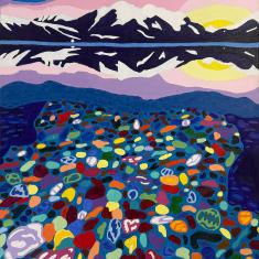 “Color Me Blind,” Mia Padilla (painting)